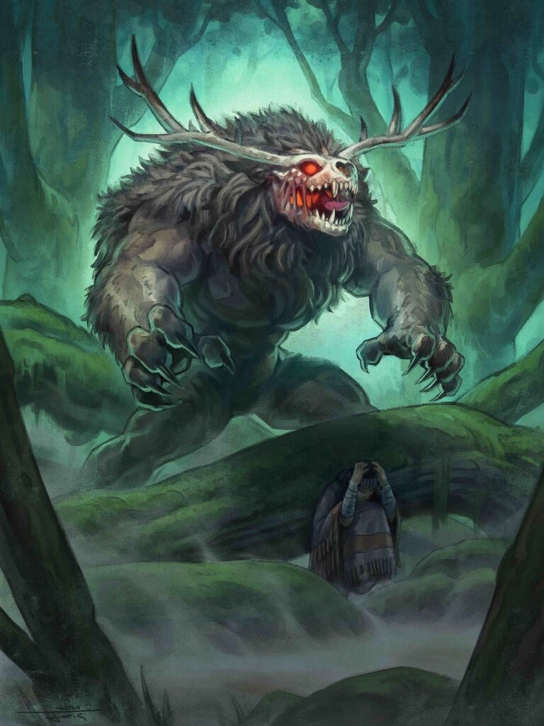 Ilustración de la baraja Lycan Tech